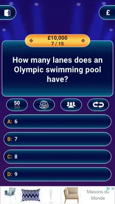 MILLIONAIRE TRIVIA Game Quiz android App screenshot 6