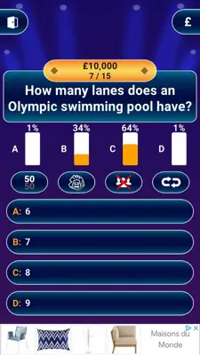 MILLIONAIRE TRIVIA Game Quiz android App screenshot 7