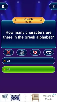 MILLIONAIRE TRIVIA Game Quiz android App screenshot 8